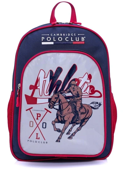 Cambridge Polo Club Lacivert Riders 3'lü  Erkek İlkokul Çanta Seti - 4