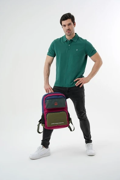 United Colors Of Benetton Günlük  Sırt Çantası - Okul Çantası 20898 - Resim 5