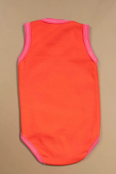 Baskılı Çocuk Body Unisex Kırmızı - Resim 2