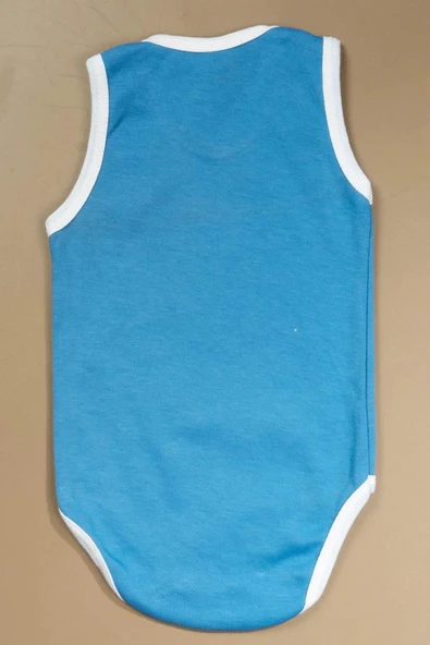 Baskılı Çocuk Body Unisex Koyu Mavi - Resim 2