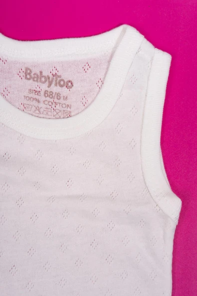 Jakar Gözenekli Body Atlet Ekru - Resim 3