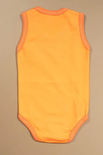 Çocuk Body Unisex Turuncu - Resim 2