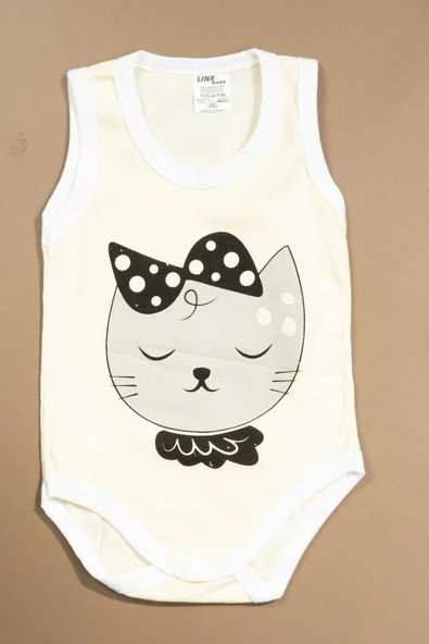 Baskılı Çocuk Body Unisex Sarı ürün görseli