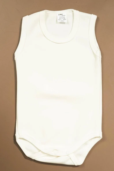 Çocuk Body Unisexi Krem ürün görseli