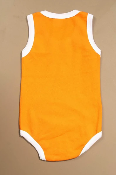 Çocuk Body Unisexi Turuncu - Resim 2