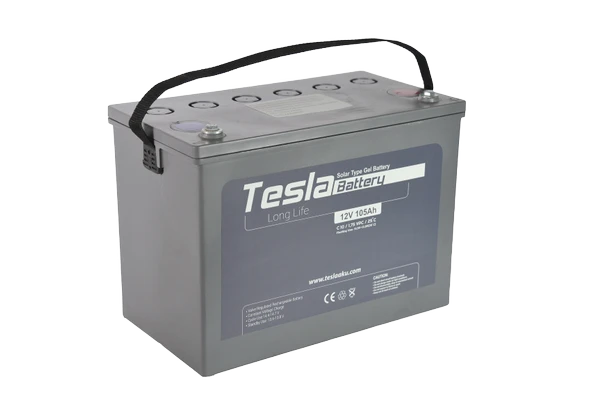 TESLA 12V 105AH SOLAR JEL AKÜ (YENİ ÜRETİM) - 2