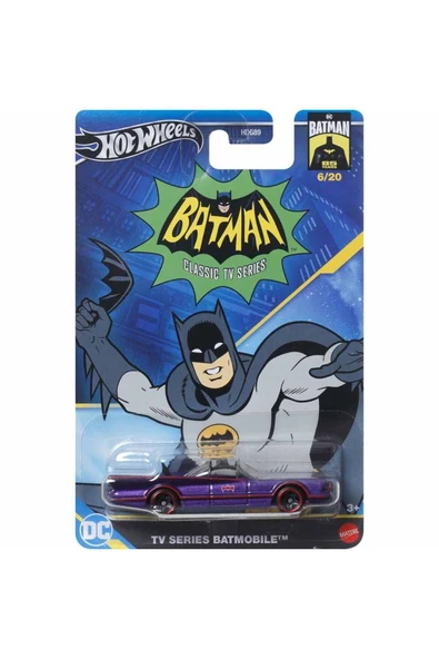 Hot Wheels Batman Classic Tv Series Batmobile HDG89 HRW21 ürün görseli