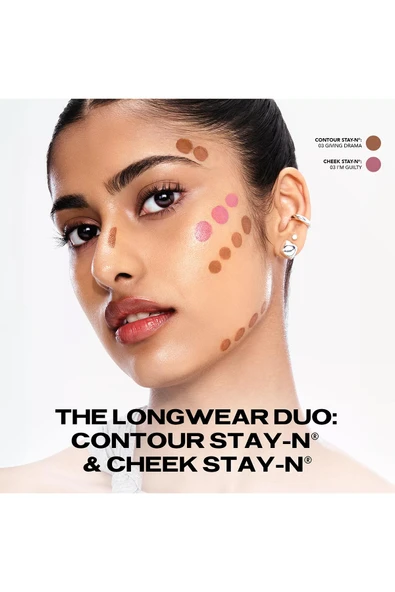 Sacheu Contour Stay-n Uzun Süre Kalıcı Likit Kontür 03 Giving Drama 9.57ML - Resim 7