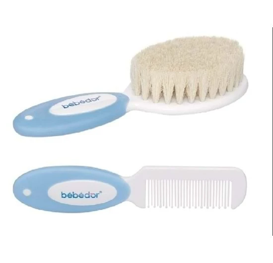 BEBEDOR 573 DOĞAL SAÇ FIRÇASI VE TARAK SETİ ürün görseli