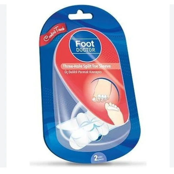 FOOT DOCTOR ÜÇ DELİKLİ PARMAK KAVRAYICI ürün görseli 1