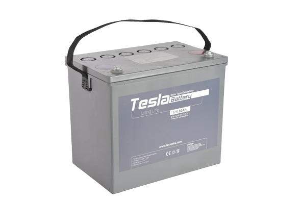 TESLA 12V 80AH SOLAR JEL AKÜ (YENİ ÜRETİM) - 2