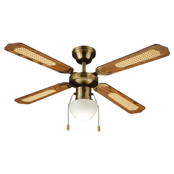 Raks PF42 Aydınlatmalı Tavan Vantilatörü Açık Kahve ürün görseli