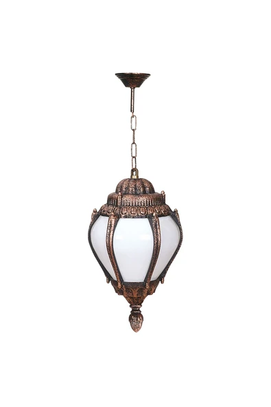 Şanlı Şanlı Bahçe Sarkıt Aydınlatma Balkon Teras Çardak Aplik Boy 50 cm Abs Plastik