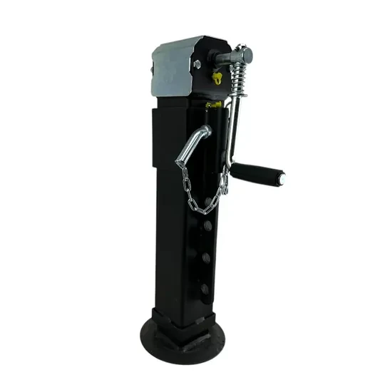 Çayırova Şanzımanlı Ayarlı Römork Kriko 100x100mm-15.000 KG - Resim 3