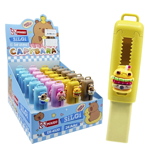Mikro Capybara Sürgülü Silgi (ER-4520) - Resim 5