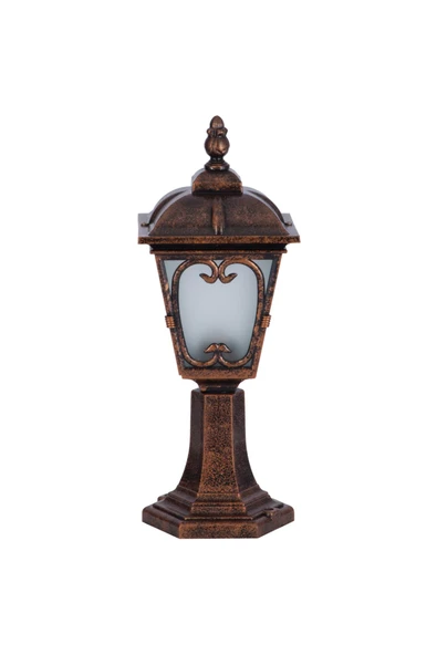 Şanlı Şanlı Dış Mekan Kare Motifli Set üstü Aydınlatma 50 cm