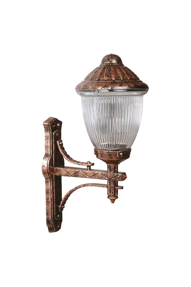 Şanlı Bahçe Aplik Aydınlatma Balkon Teras Cafe Otel Plastik Eskitme Renk Aplik Boy 50cm