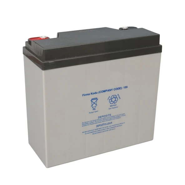 Yokohama YH-122.4 12 Volt 24 Amper Elektrikli Bisiklet Aküsü - Resim 3