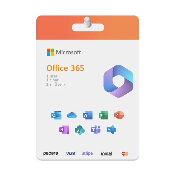 Microsoft Office 365 Bireysel ürün görseli 1