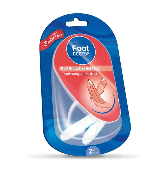 FOOT DOCTOR TOPUK KORUYUCU JEL BAND 2'Lİ ürün görseli 1