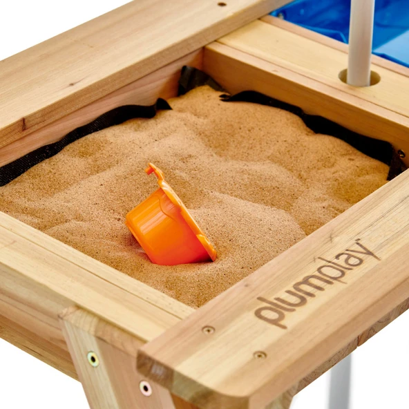 Plum Ahşap Kum ve Su Piknik Masası - Resim 12