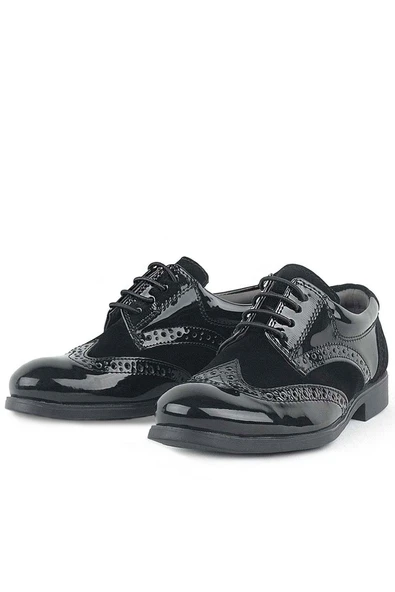 Rakerplus Titan Rugan Bağcıklı Klasik Erkek Çocuk Ayakkabı - Resim 11