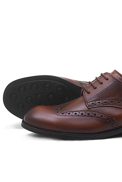 Rakerplus Titan Hakiki Deri Taba Klasik Erkek Çocuk Ayakkabısı - Resim 7