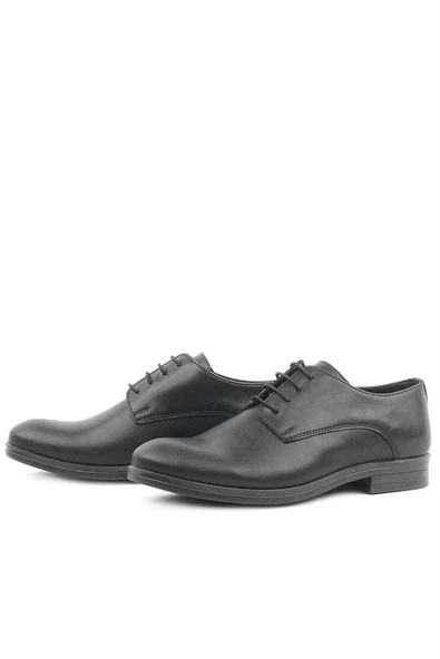 Rakerplus Siyah Mat Bağcıklı Oxford Çocuk Okul Ayakkabısı - 11