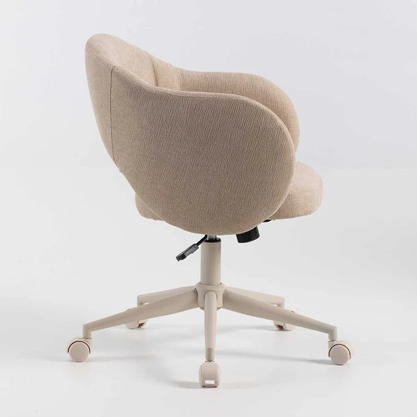 Curve Çalışma Koltuğu - Haki 56x85-92,5x56 cm - 3