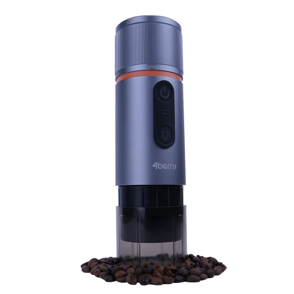 Taşınabilir Kahve Makinesi Pro Max – Şarjlı, Taşınabilir, Kapsül ve Toz Kahve Uyumlu GRI - 6