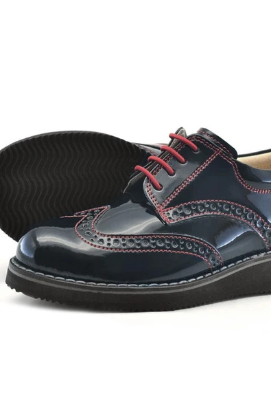 Rakerplus Hidra Siyah Rugan Bağcıklı Günlük Erkek Çocuk Ayakkabı - Resim 6