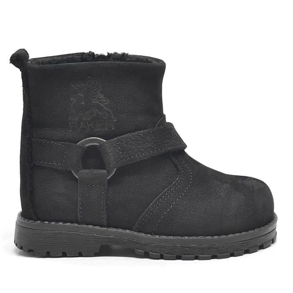 Rakerplus Chiron Hakiki Deri Fermuarlı Kışlık Bebek Bot - 12