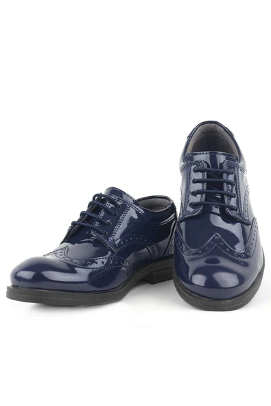 Rakerplus Titan Rugan Bağcıklı Klasik Erkek Çocuk Ayakkabı - Resim 5