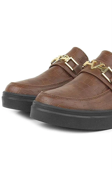 Rakerplus Taba Tokalı Loafer Çocuk Klasik Ayakkabı - Resim 7