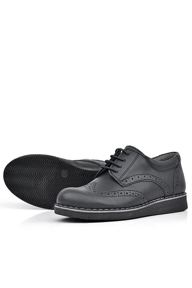 Rakerplus Hidra Yüksek Taban Bağcıklı Erkek Genç Okul Ayakkabısı - 11