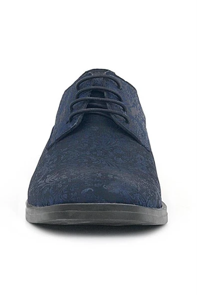 Rakerplus Lacivert Takım Elbise Klasik Çocuk Ayakkabı - 12