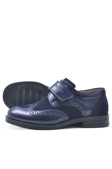 Rakerplus Titan Rugan Süet Cırt Cırtlı Klasik Erkek Çocuk Ayakkabı - Resim 5