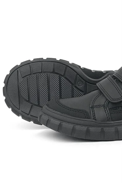 Rakerplus Simurg Hakiki Deri Kum Rengi Erkek Çocuk Ayakkabı - Resim 6