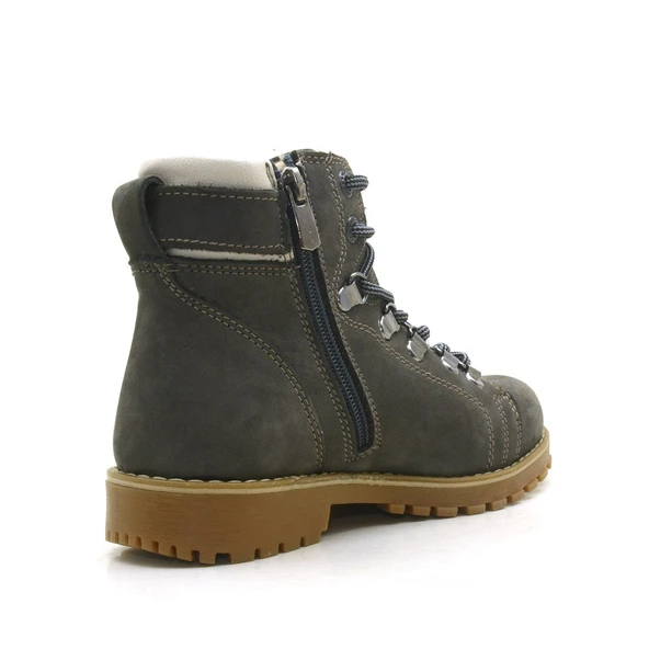 Rakerplus Griffon Hakiki Deri Fermuarlı Kışlık Unisex Çocuk Bot - Resim 3