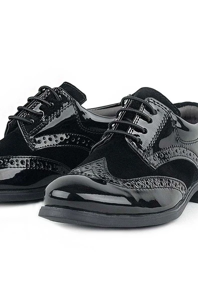 Rakerplus Titan Rugan Bağcıklı Klasik Erkek Çocuk Ayakkabı - Resim 7