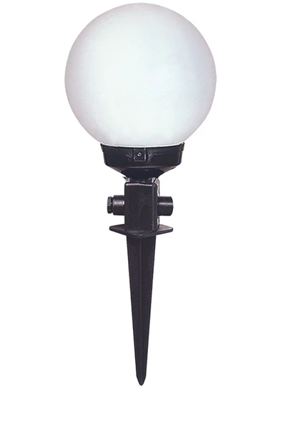 Şanlı SAPLAMALI (KAZIKLI) BAHÇE AYDINLATMA ARMATÜRÜ 30CM LİK GLOPLU 930 - 1