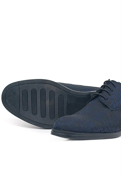 Rakerplus Lacivert Takım Elbise Klasik Çocuk Ayakkabı - 9