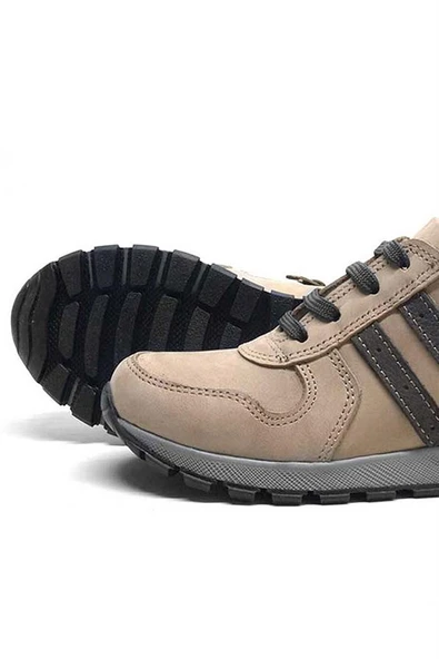 Rakerplus Hakiki Deri Kum Fermuarlı Erkek Çocuk Spor Okul Ayakkabı - 11