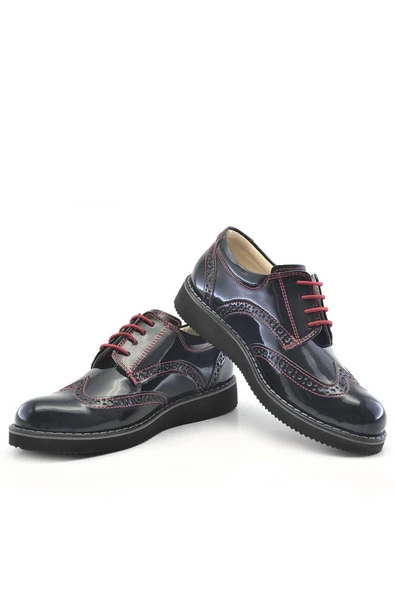 Rakerplus Hidra Siyah Rugan Bağcıklı Günlük Erkek Çocuk Ayakkabı - Resim 4