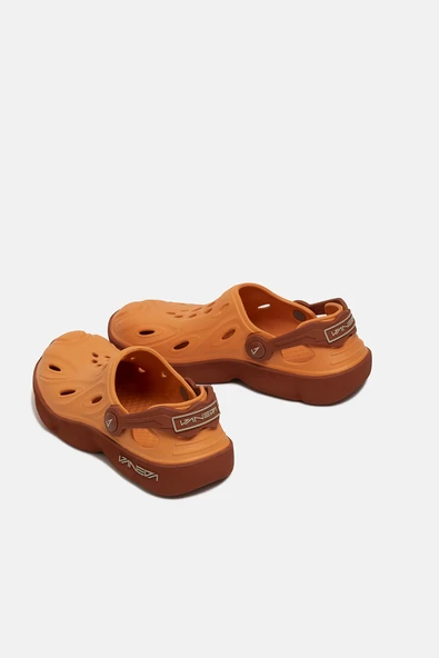 5517 Vaneda Pro Hybrid Sandalet Erkek Terlik Turuncu - Resim 5