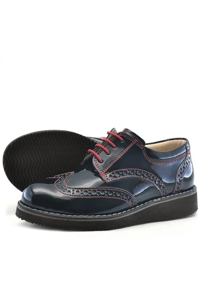 Rakerplus Hidra Siyah Rugan Bağcıklı Günlük Erkek Çocuk Ayakkabı - Resim 5