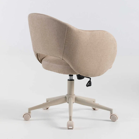 Curve Çalışma Koltuğu - Haki 56x85-92,5x56 cm - 4