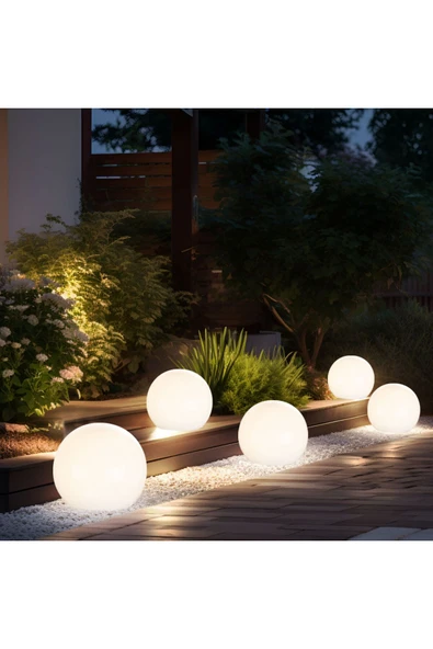 Şanlı Kazıklı Saplamalı Çimen Armatürü - Ağaç Aydınlatma - Çim Armatürü - Yol Aydınlatma 20cm Boy 50cm - 2