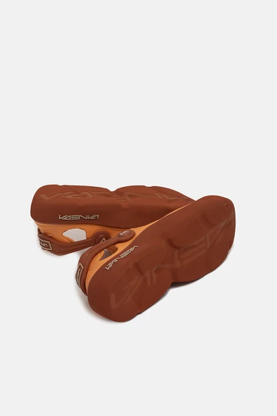 5517 Vaneda Pro Hybrid Sandalet Erkek Terlik Turuncu - Resim 9