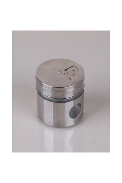 Fame Kitchen Cam Hazneli Metal Tuzluk & Biberlik 1 Adet